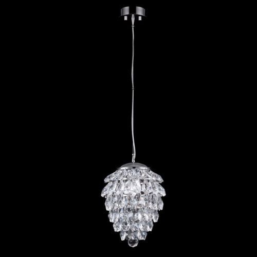 Светильник подвесной Crystal Lux Charme (Цхарме) CHARME SP2 CHROME/TRANSPARENT