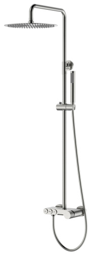 Душевая стойка Boheme Stick 128-NB.2 настенная цвет никель