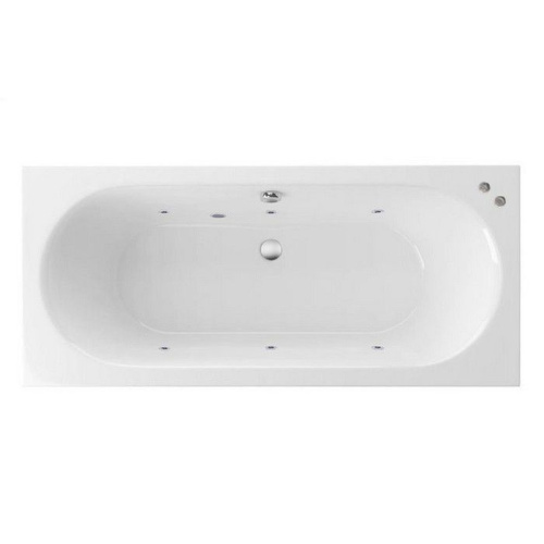 Ванна акриловая гидромассажная Excellent OCEANA WAEX.OCE18S.SOFT.CR 180х80 пристенная прямоугольная с каркасом