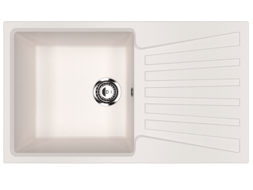 Кухонная мойка Ulgran Classic U-703-331 83х48 цвет белый