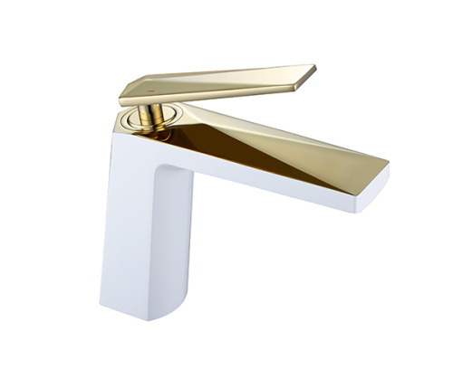 Смеситель Boheme Venturo 381-W на раковину белый глянцевый