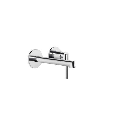 Смеситель для раковины Gessi Anello 63581#031 встраиваемый в стену хром (внешняя часть)