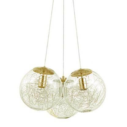 Люстра подвесная Ideal lux Mapa Sat (Мапа Сат) Mapa Sat SP3 Ottone