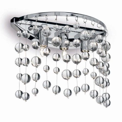 Светильник настенный Ideal lux Neve Cromo (Неве Цромо) Neve AP3 Cromo