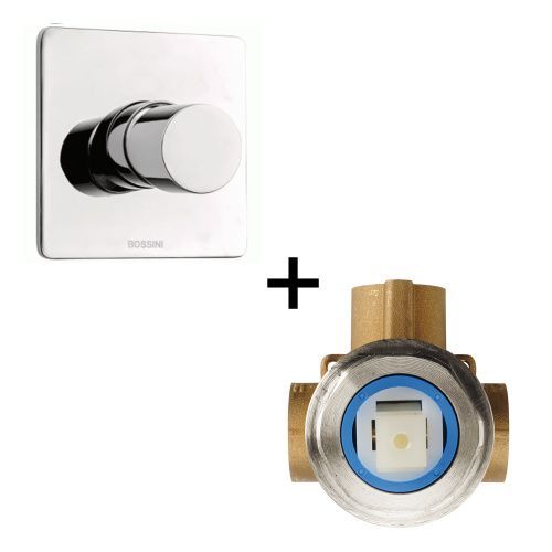 Комплект смесителей Bossini CUBE Z00008.030+Z00007 хром