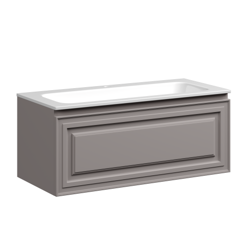 Тумба под раковину Sancos Very VR100SM 100х45х41 подвесная цвет бежевый