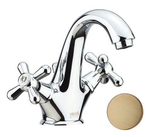 Смеситель Fiore 26ZZ0623 на раковину бронза