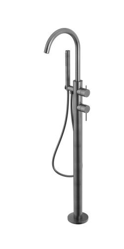 Смеситель Oioli Micro MIEP008RO/C97 напольный сталь оружейная