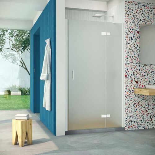 Душевая дверь Vegas-Glass AFP Retta AFP Retta 90 01 10 R 90х200 стекло матовое профиль белый