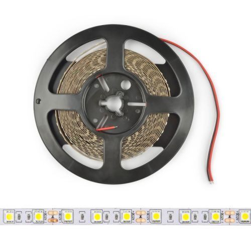 Светодиодная лента Uniel 12V открытые ULS-M22-5050-30LED/m-10mm-IP20-DC12V-7,2W/m-5M-6500K PROFI катушка в герметичной упаковке