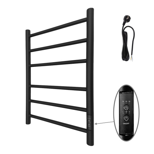 Полотенцесушитель Маргроид Вид 10 10-6040-1049-9005R 43х61 электрический черный матовый