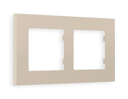 Рамка двухместная Ambrella Volt Qubi (Куби) AF250362