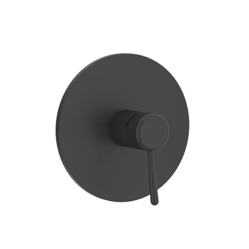 Смеситель для душа Gessi Goccia 44676#299 встраиваемый в стену черный (внешняя часть)