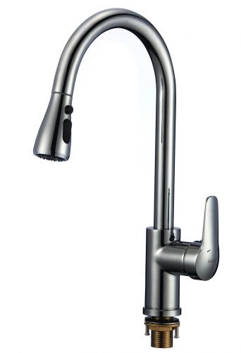 Смеситель для кухни Savol S-002801L на столешницу сатин