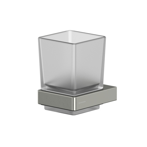 Стакан Whitecross Cubo nickel brushed CU2430NIB