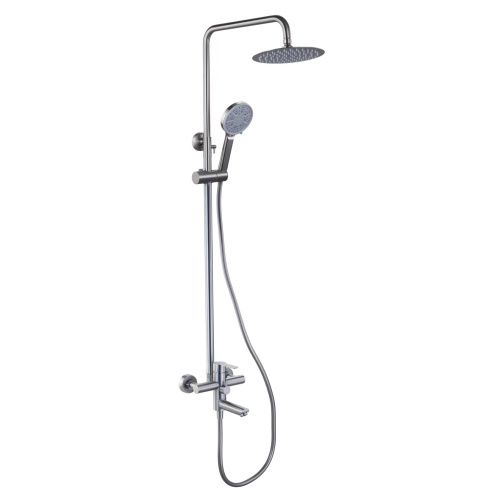 Душевая стойка Fashun A52401N-1 настенная цвет сатин