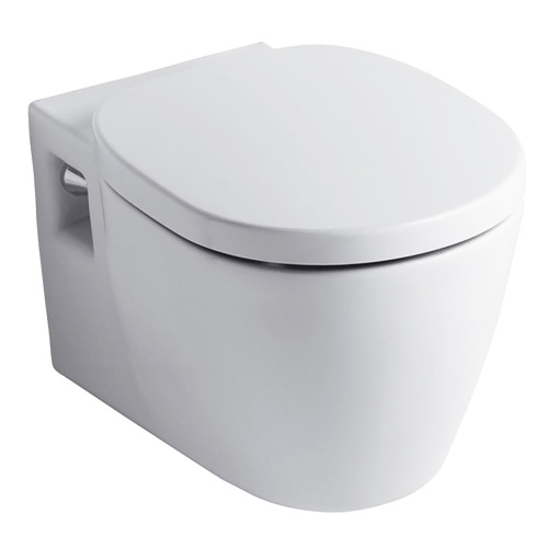 Чаша унитаза подвесная Ideal Standard CONNECT E781901 цвет белый без сиденья каскадный смыв