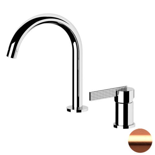 Смеситель Daniel Club ANC655RP на раковину медь