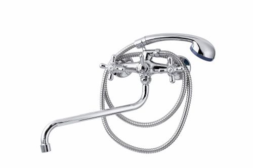 Cмеситель для ванны и душа TSARSBERG TSB-111-98 настенный хром