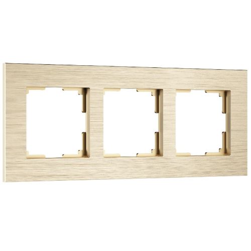 Рамка на 3 поста Werkel AluMax (АлуМакс) 4690389204081