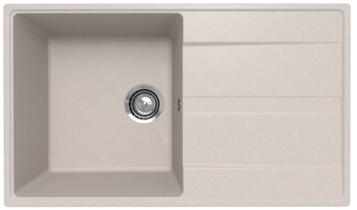 Кухонная мойка Ulgran Quartz Prima 850-10 85х50 цвет песочный