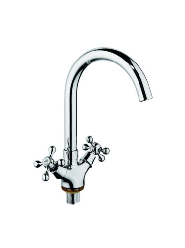 Смеситель для кухни D-Lin D153810-E на мойку хром