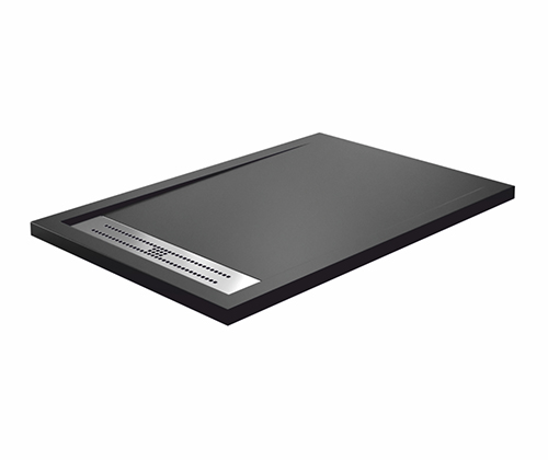 Душевой поддон WasserKRAFT Abens 20T 20T06 120x80 искусственный камень черный