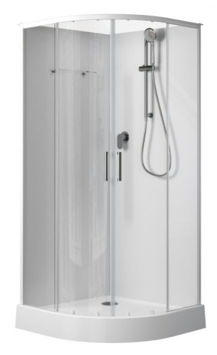 Душевая кабина Aquanet Passion EVO 00267252 90х90 четверть круга без крыши