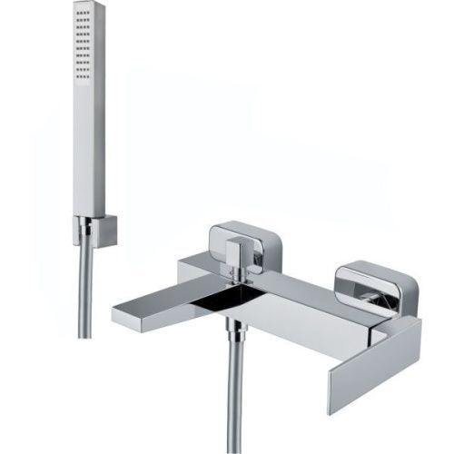 Смеситель Fiore Kube 100OO8552 настенный золото