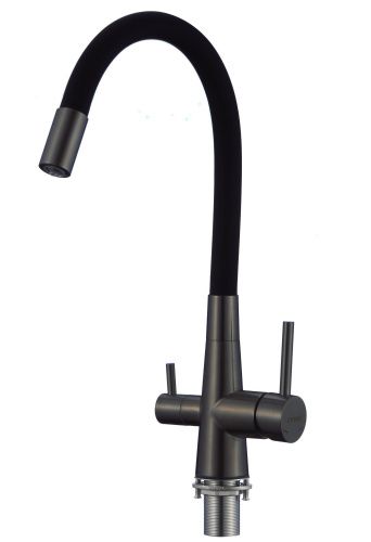 Смеситель для кухни Fmark FS1062-H01 на мойку черный