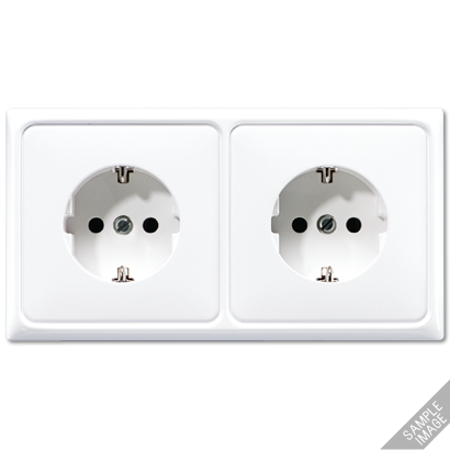 Розетка штепсельная Jung Serie CD (Серие ЦД) CD522BF