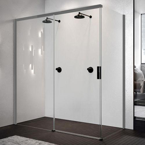 Душевая дверь Novellini Opera OPEPH119S-1K 120х200 стекло прозрачное профиль хром