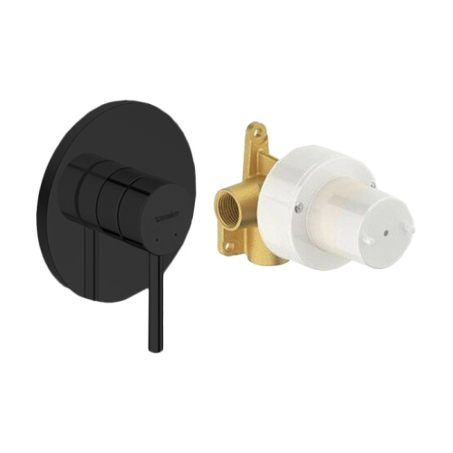 Смеситель для душа Duravit Hi-Fi CE4210007C46 настенный черный матовый без термостата