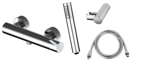 Смеситель AQG Urban 01URB324CR настенный хром