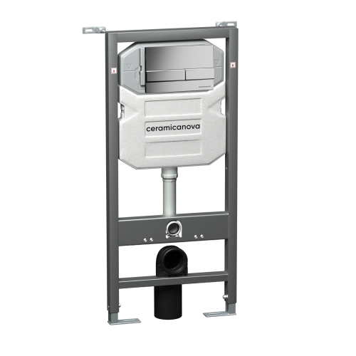 Инсталляция с кнопкой Ceramica Nova Envision/Flat CN1002M