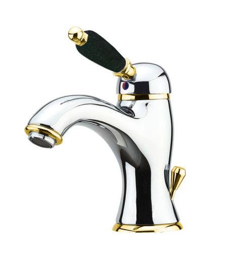 Смеситель Fiore 89CO5221 на раковину хром/золото