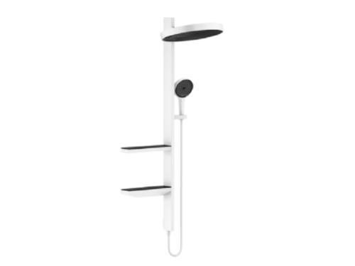 Душевая стойка Hansgrohe Rainfinity 26842700 настенная цвет белый матовый