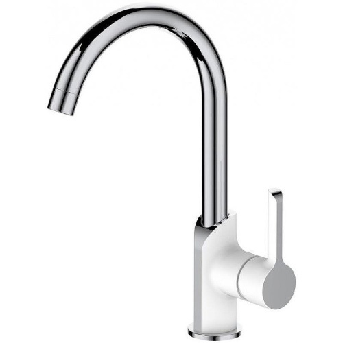 Cмеситель Haiba HB70805-8 на мойку белый/хром