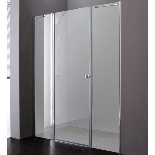 Душевая дверь Cezares ELENA ELENA-W-B-13-60+60/60-P-Cr-L 180х195 стекло рифленое профиль хром
