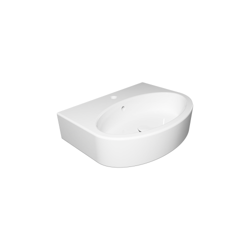 Раковина GSG Ceramic Design Like 60см LKLAVBW60000 подвесная цвет белый