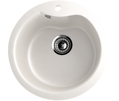Кухонная мойка Ulgran Classic U-102-341 48х48 цвет белый