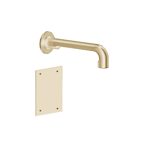 Смеситель для раковины Gessi Inciso 58105#246 встраиваемый в стену золото (внешняя часть)