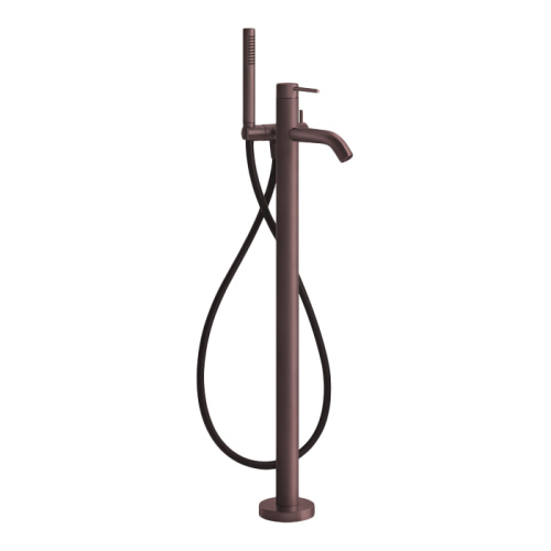 Смеситель для ванны Gessi Gessi316 54028#708 напольный медь (внешняя часть)