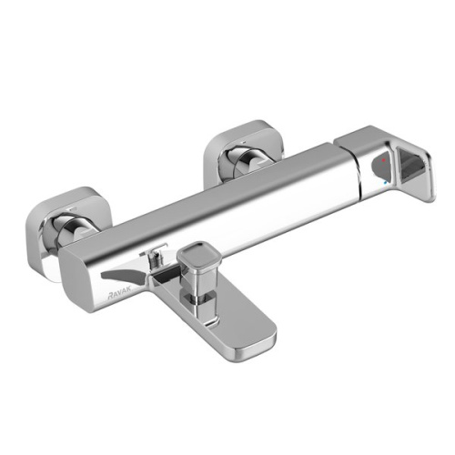 Смеситель Ravak 10° X070065 настенный хром без термостата