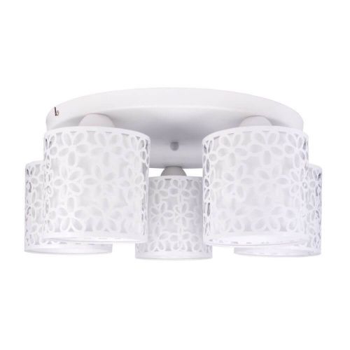 Люстра потолочная Arte Lamp Traforato (Трафорато) A8349PL-5WH