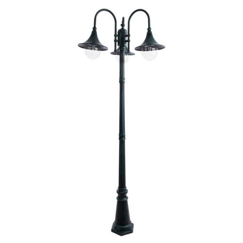 Садово-парковый светильник Arte Lamp Malaga (Малага) A1086PA-3BG