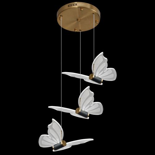 Светильник подвесной Natali Kovaltseva Butterflies (Буттерфлиес) LED LAMPS 81366 GOLD