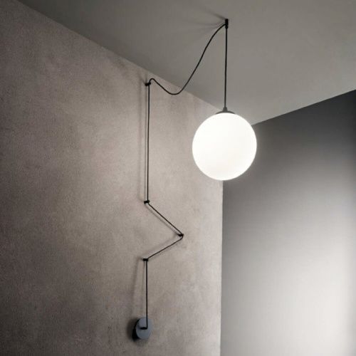 Светильник подвесной Ideal lux Boa (Боа) Boa SP1 Nero