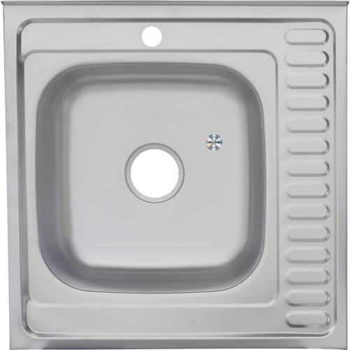 Кухонная мойка Melana 097L 60x60 цвет хром