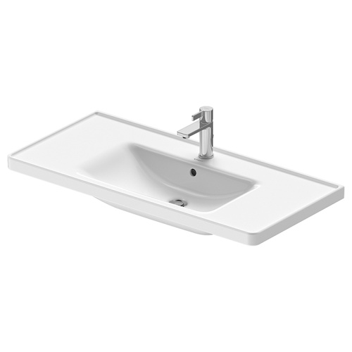 Раковина Duravit D-Neo 100,5 см 2367100000 накладная цвет белый